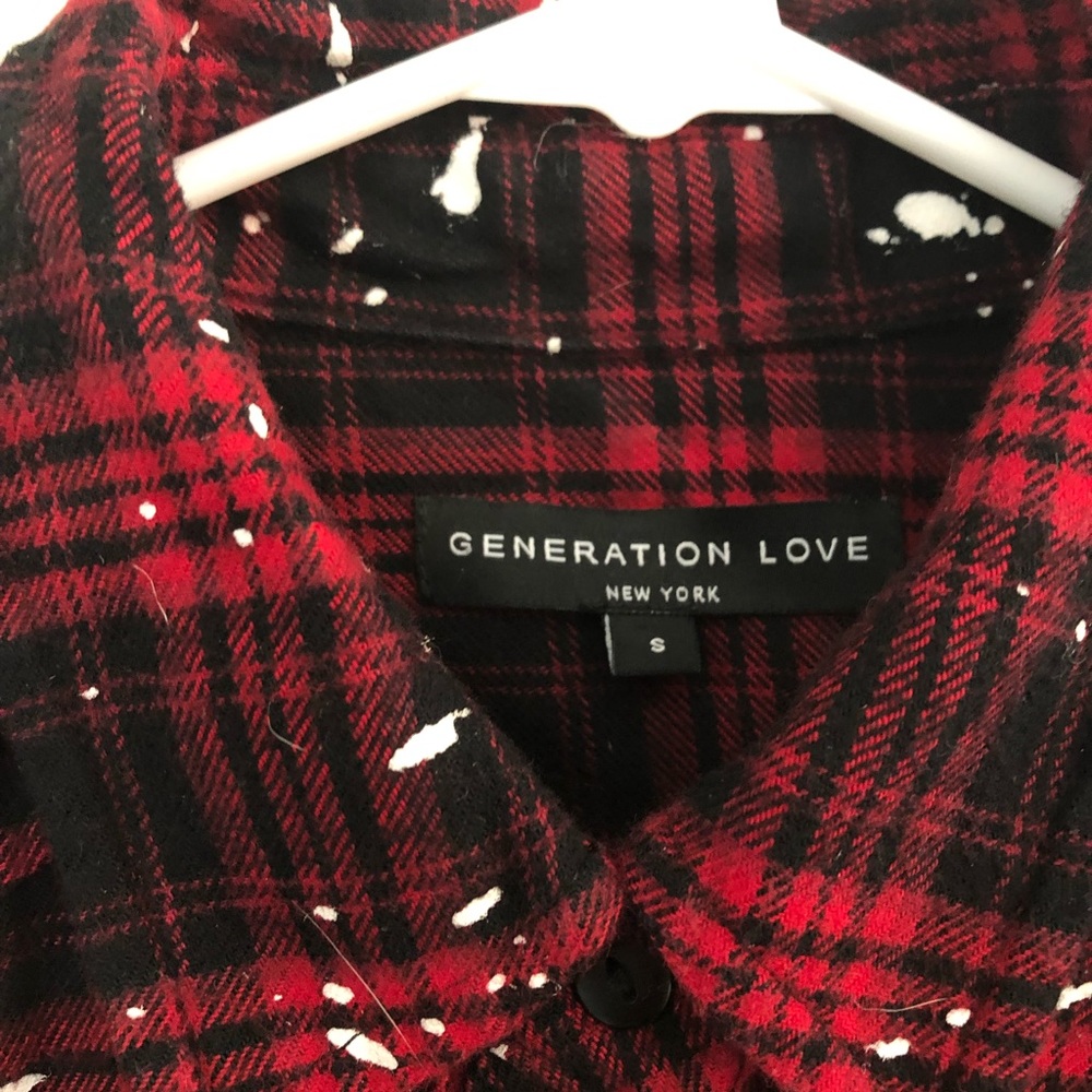 Generation Love Flannel - Picture 3 of 3
